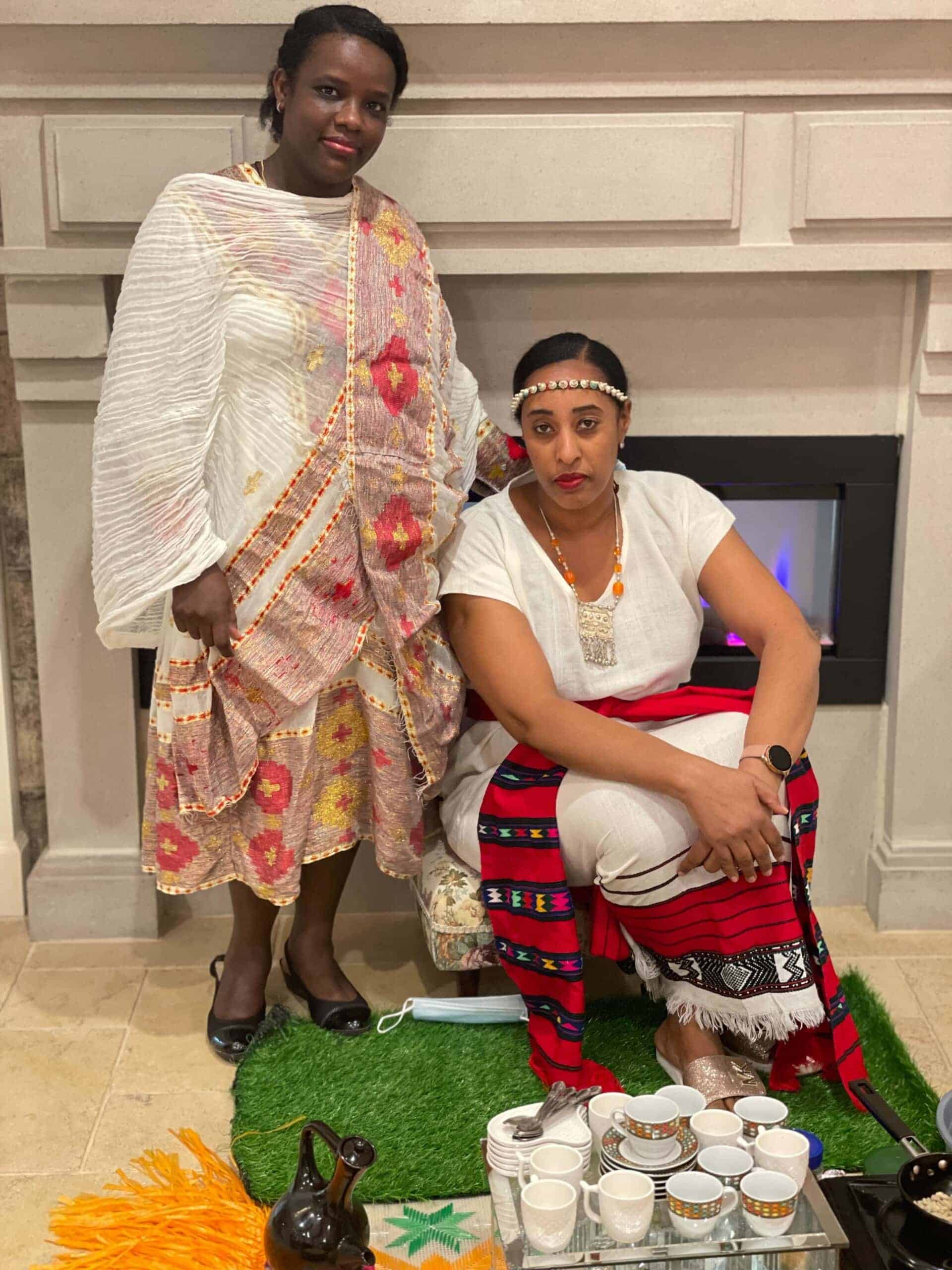 care team dressed for cultural event
