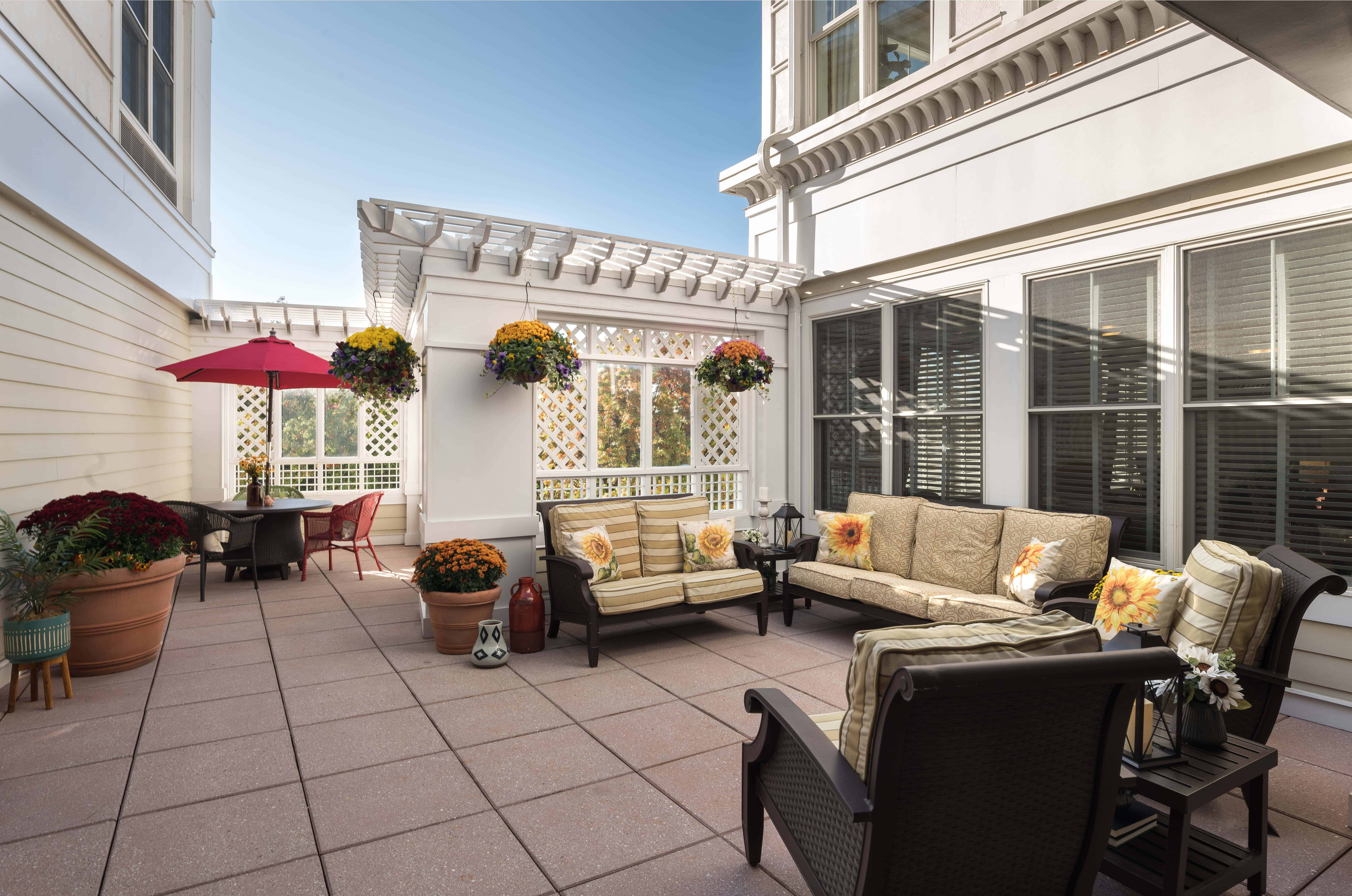 outdoor patio