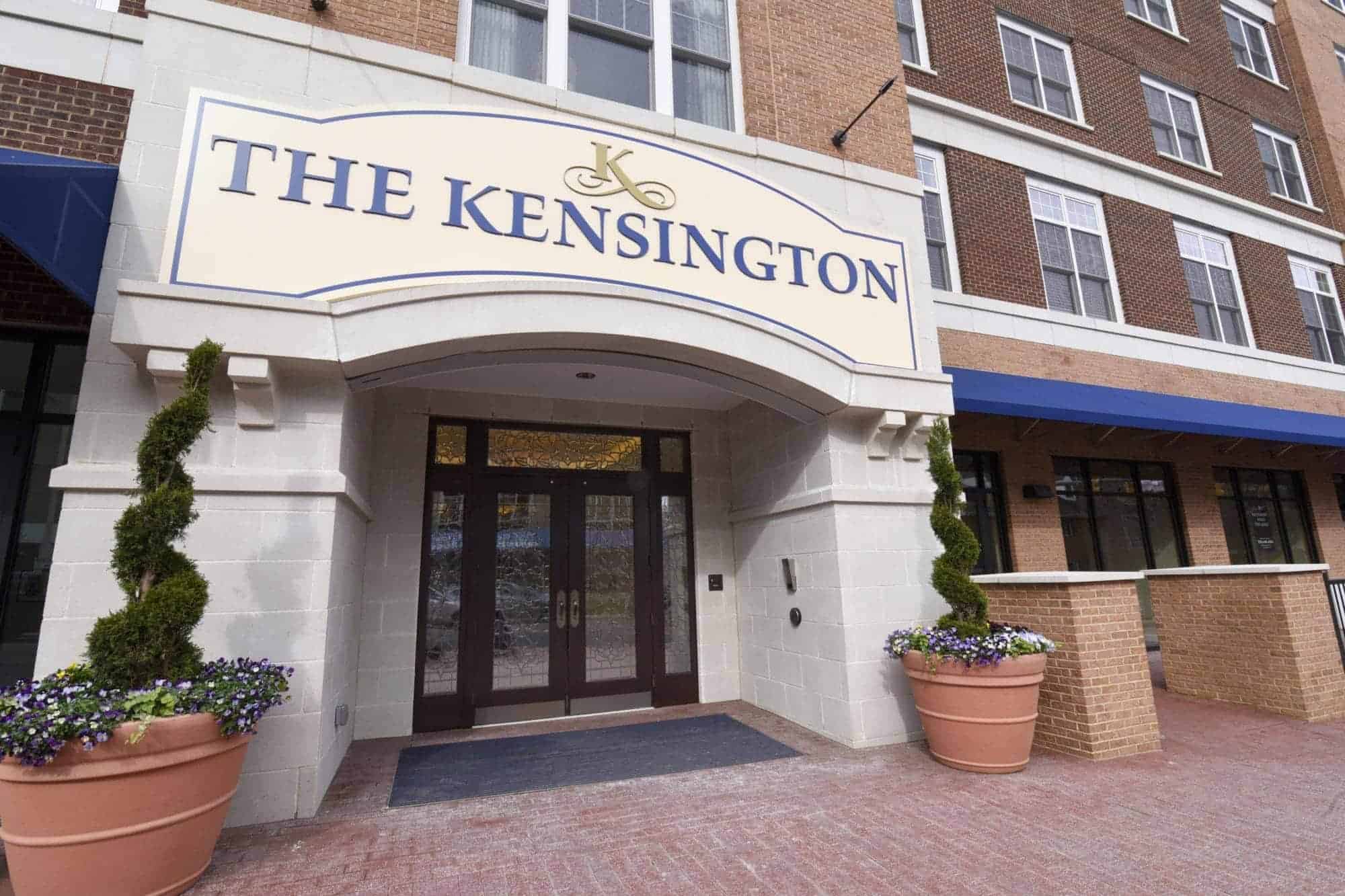 entryway to The Kensington