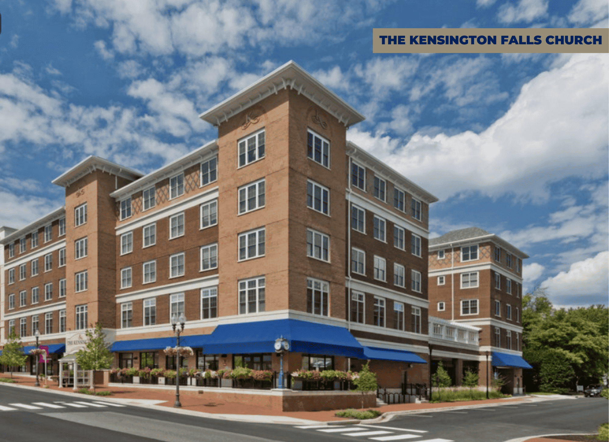 The Kensington Falls Church exterior