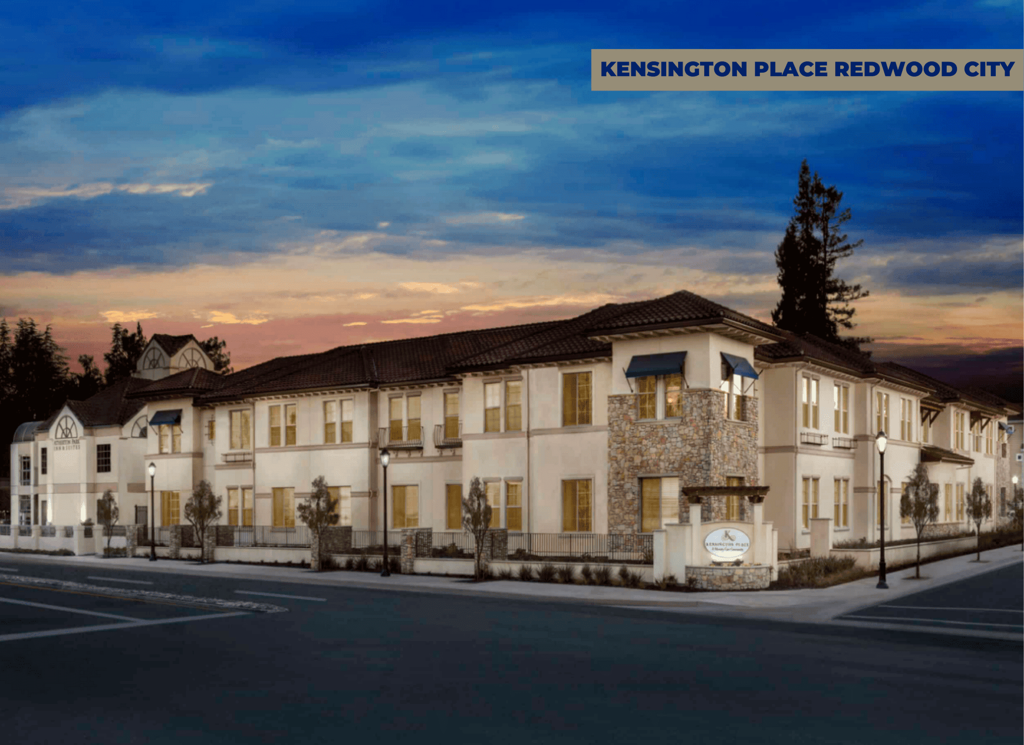 Kensington Place Redwood City exterior