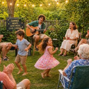 summer concert outdoors