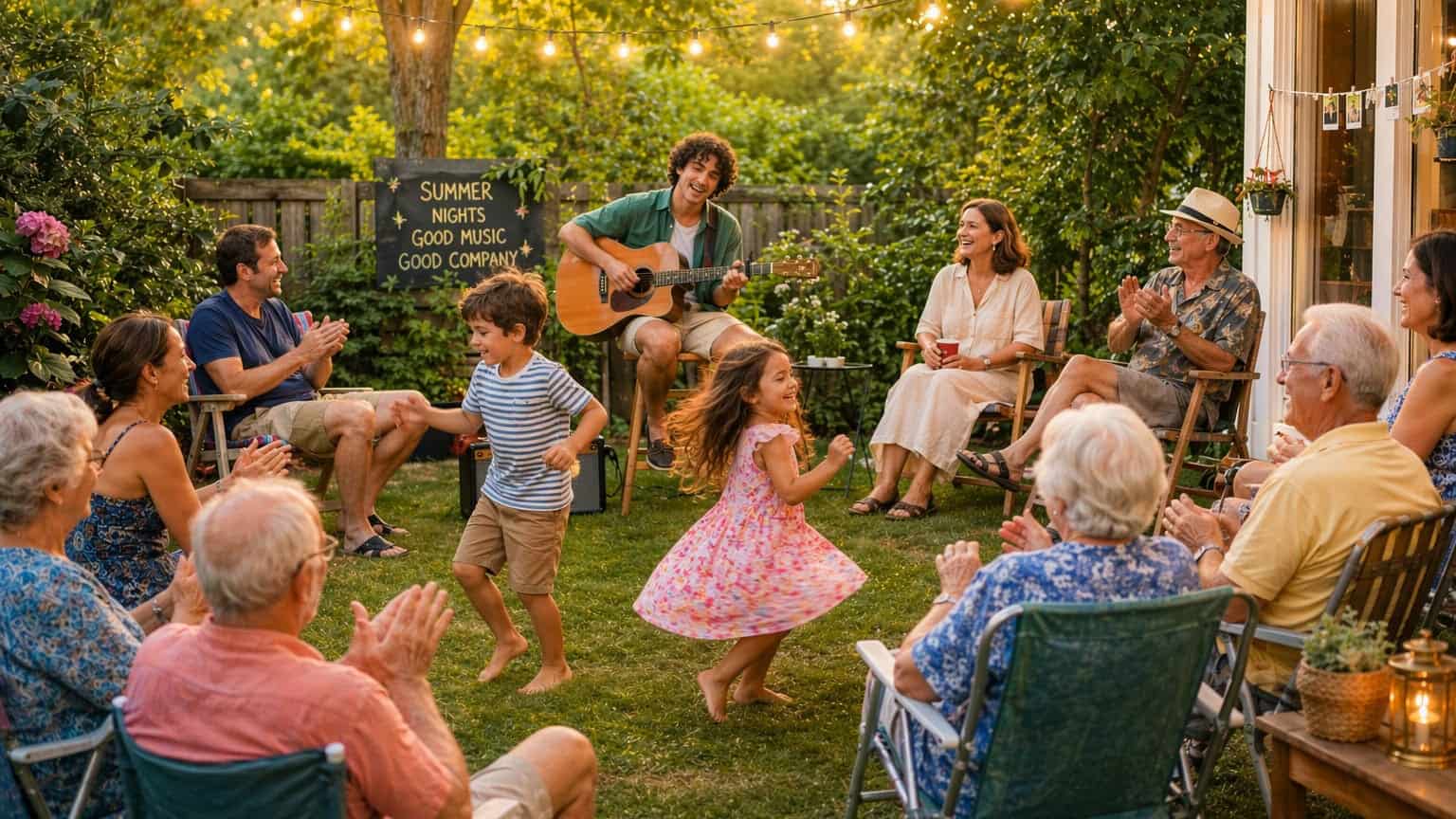 summer concert outdoors